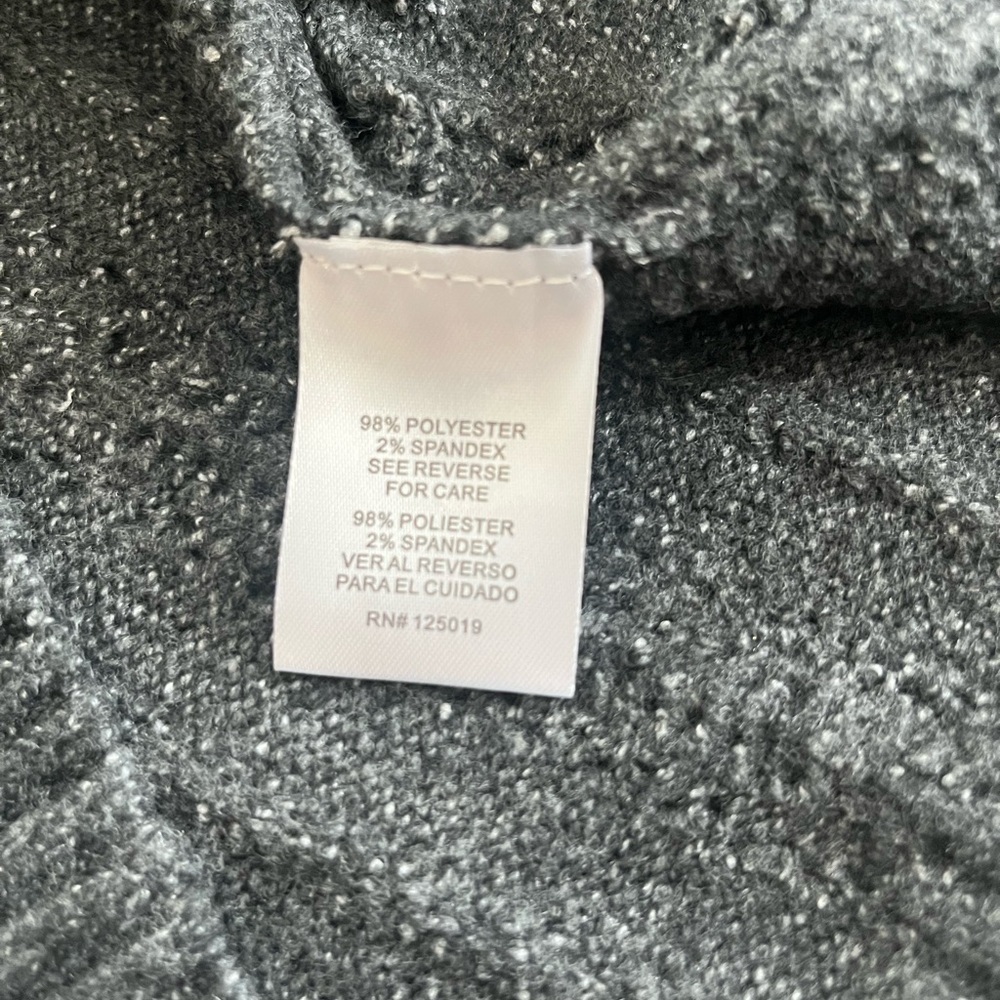 Joseph A. Medium Gray Button-Up Cardigan Women’s Size Large - Picture 10 of 16